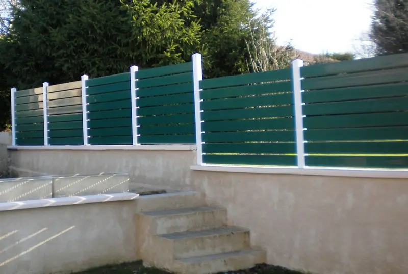 cloture couleur plastic line