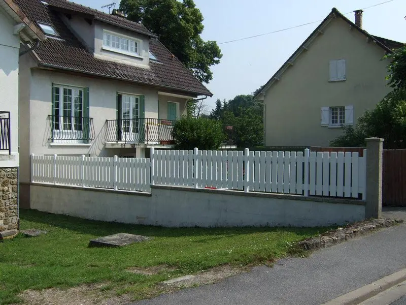 cloture verticale plastic line