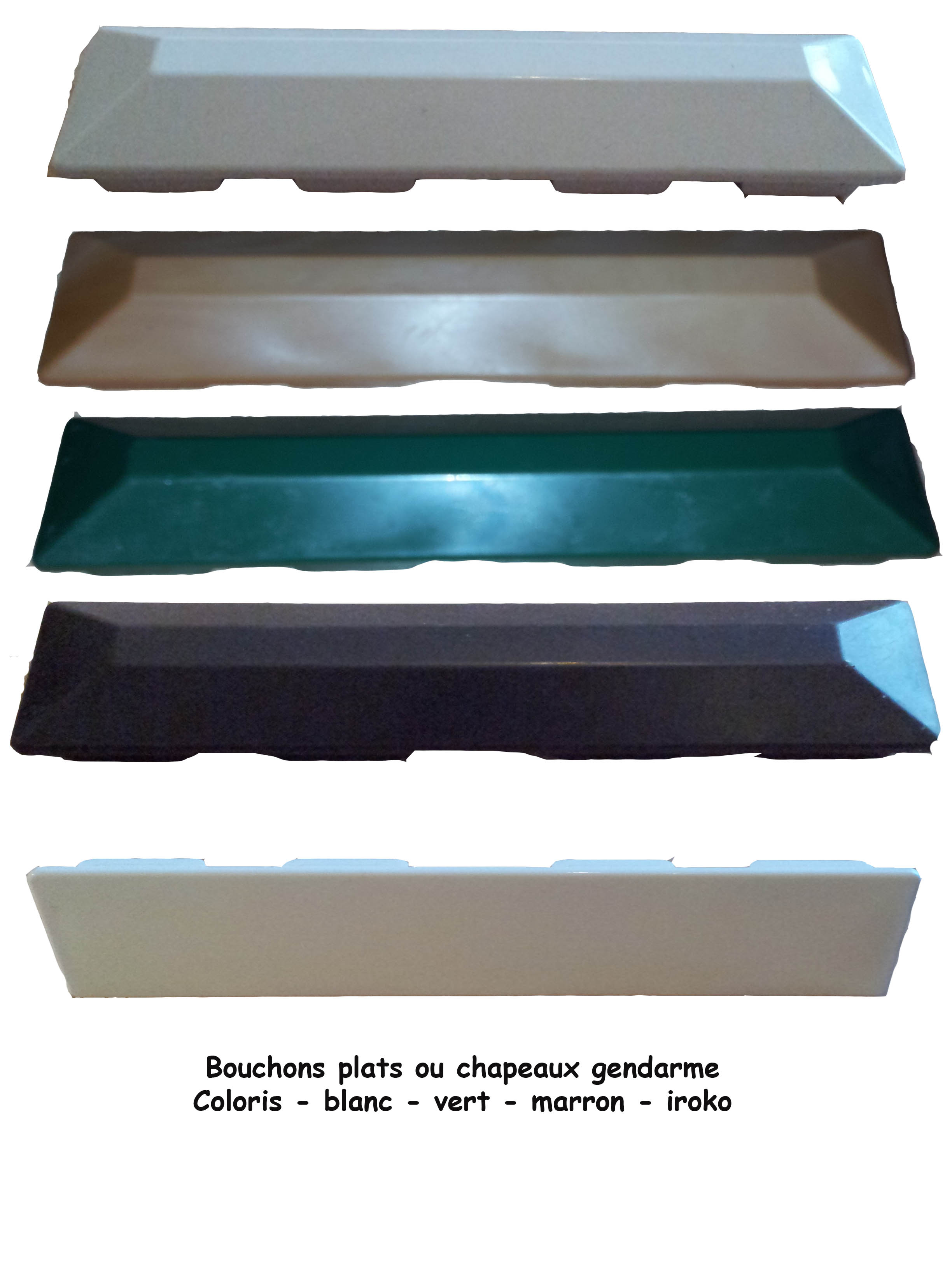 Bouchon de lice tous coloris - Plat ou Chapeau de gendarme